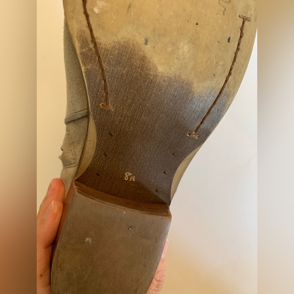 Sam Edelman Suede Booties - Petty putty - Picture 7 of 11